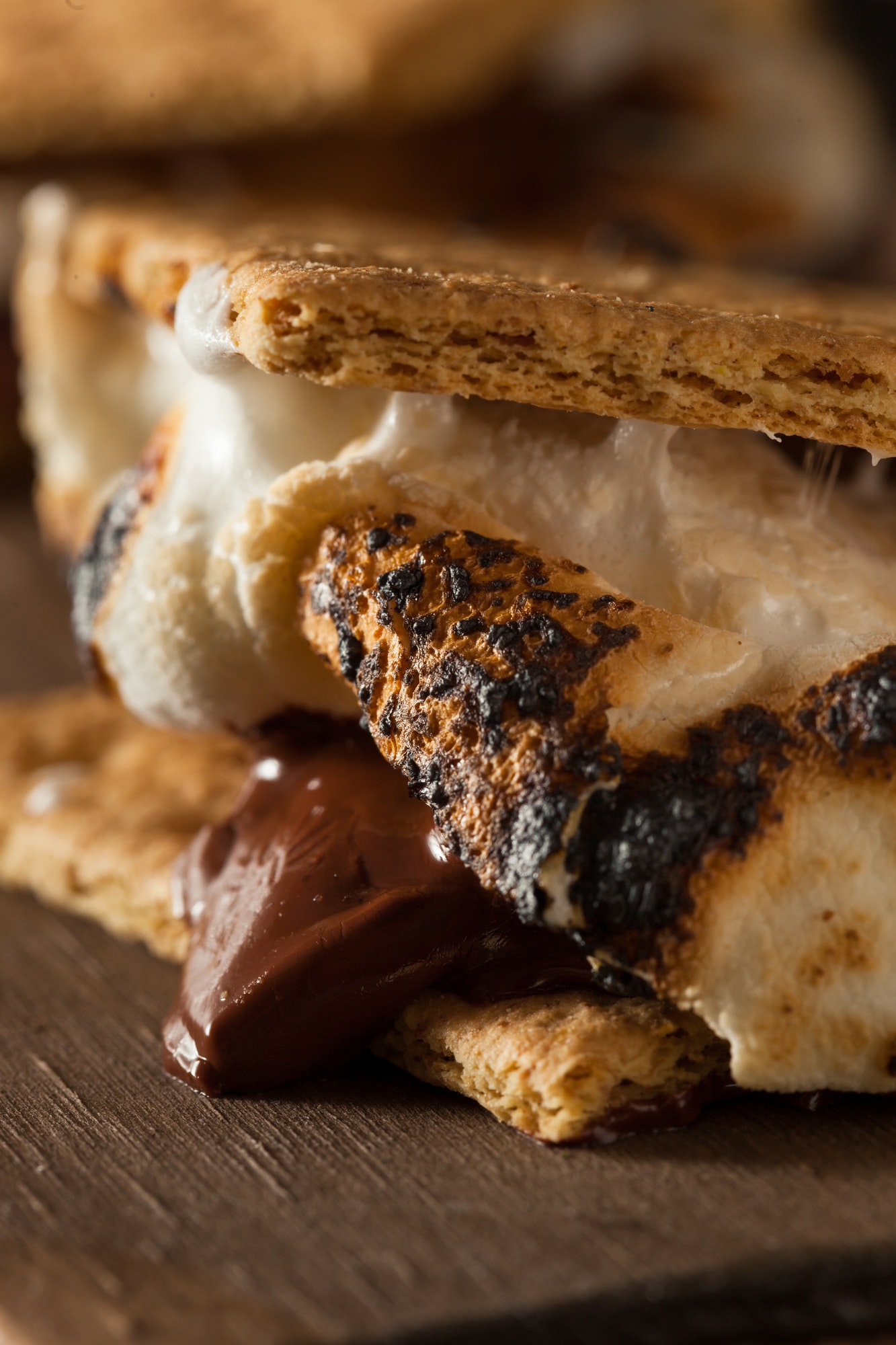 Homemade Gooey S'mores with Chocolate